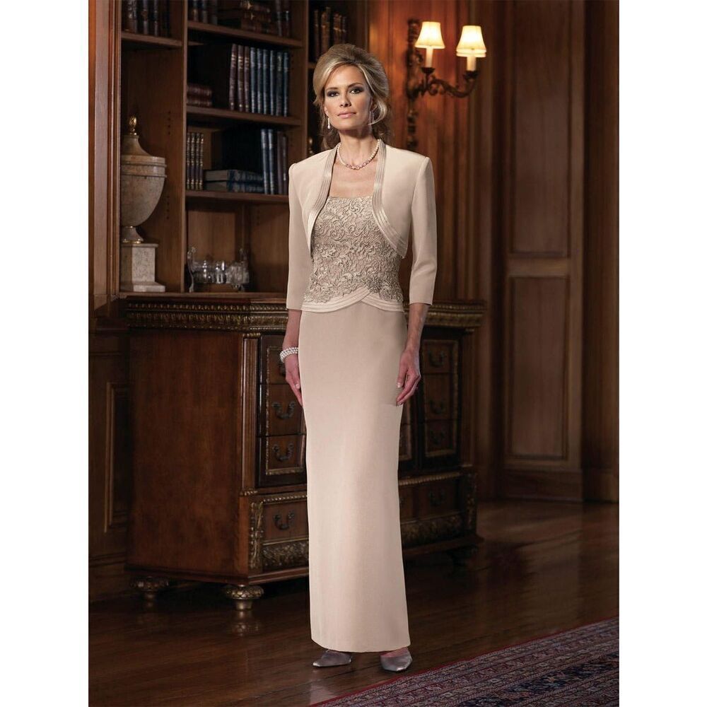 ✨Izilady TS Sheath Mother of the Bride Cream Sz 14 Dress✨